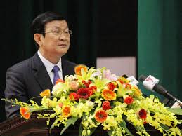 ປະທານປະເທດ ເຈືອງເຕິ໋ນຊາງ ໂອ້ລົມສົນທະນາກັບຜູ້ເຂົ້າຮ່ວມຊຸດບຳລຸງແຫຼ່ງຊັບພະຍາກອນຂັ້ນສູງຊຸດທີ 3